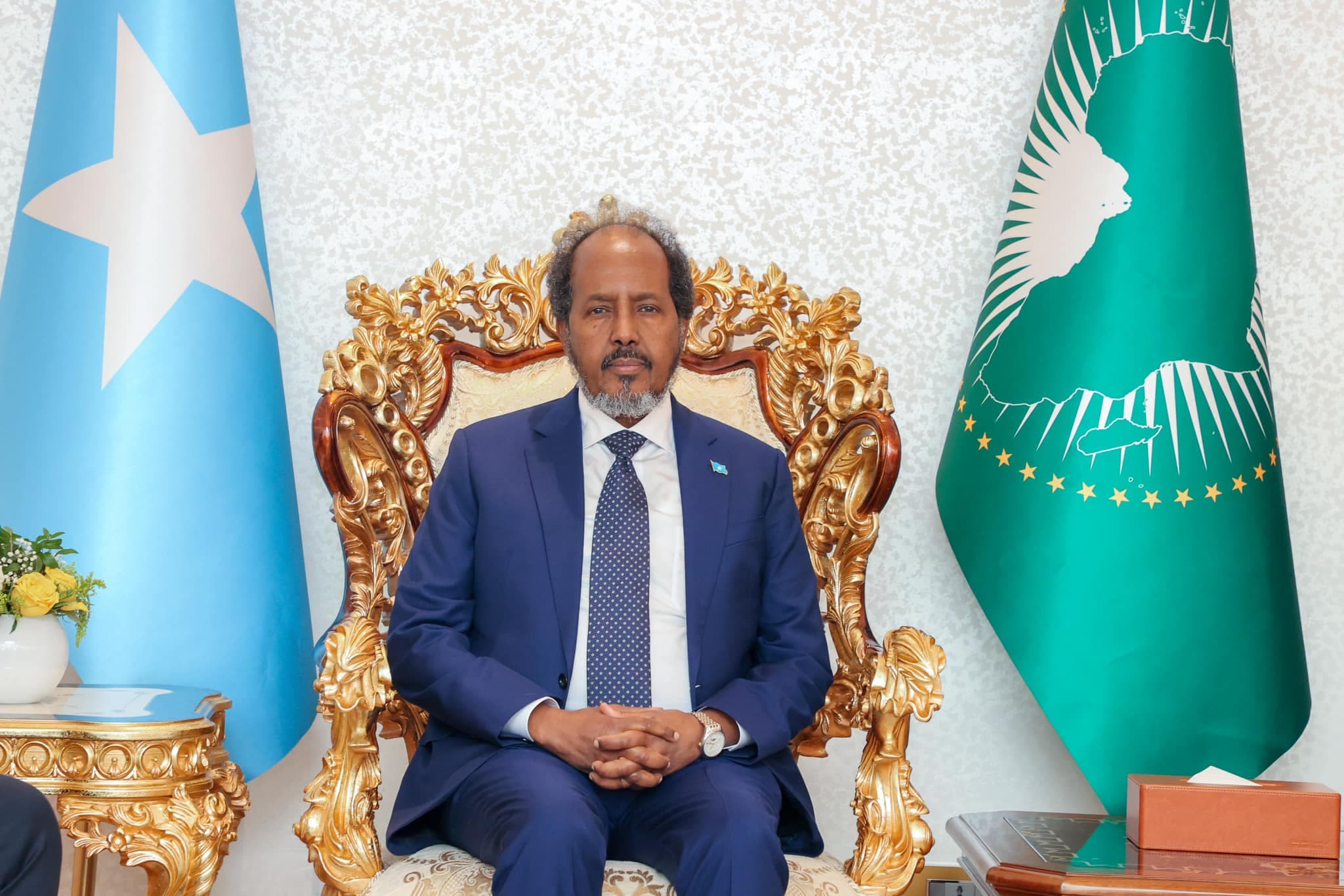 Xasan Sheekh oo dacwad ka dhan Itoobiya horgeyn doona Midowga Afrika