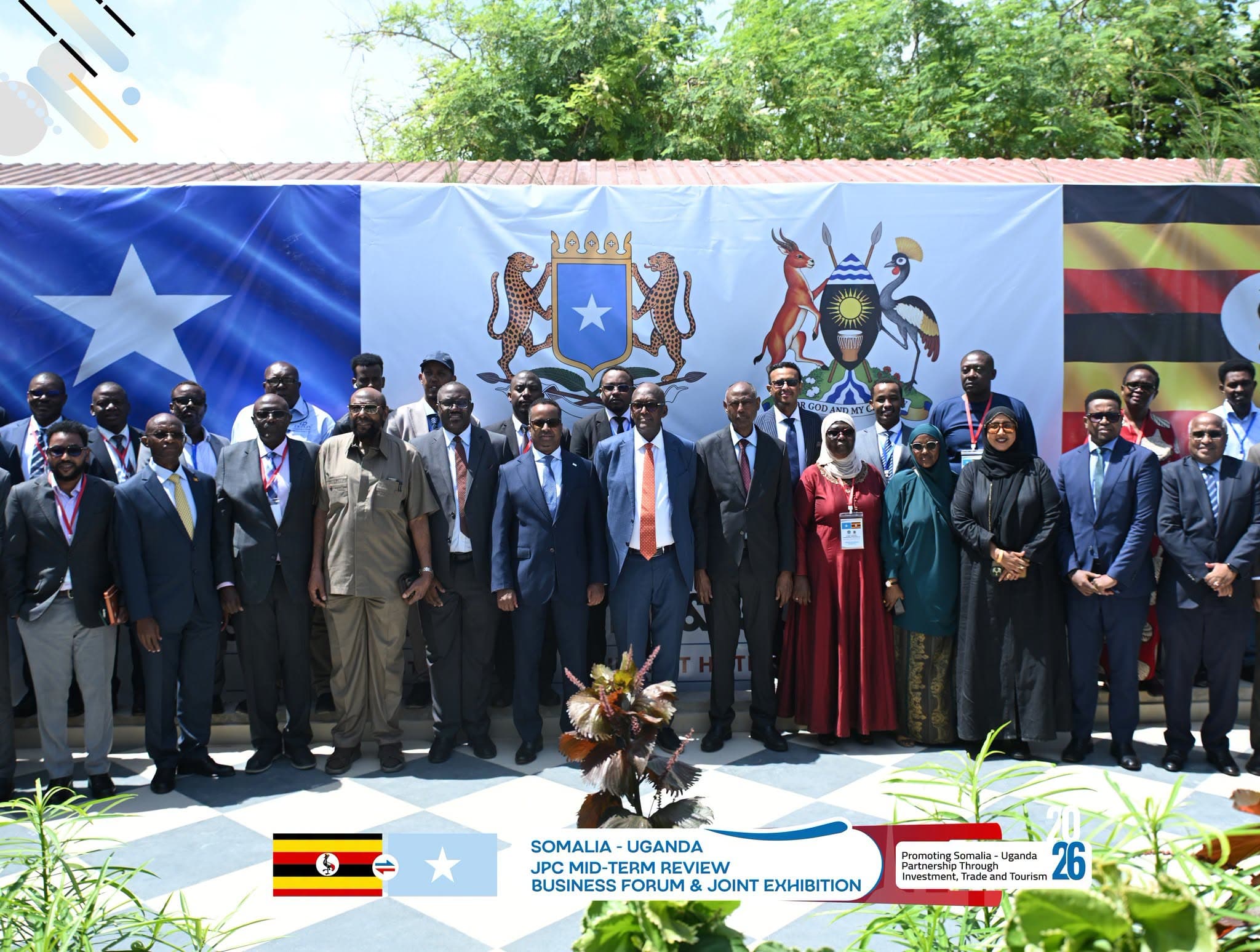 Muqdisho oo markii ugu horreysay martigelisay shirka iskaashiga ganacsi ee Soomaaliya iyo Uganda