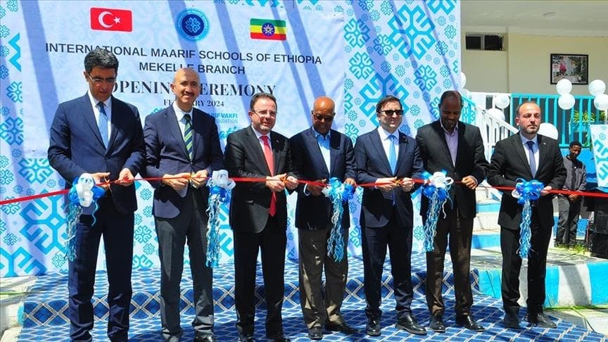 Turkiga oo Itoobiya ka caawinaya waxbarashada kana furay school-ki 7-aad