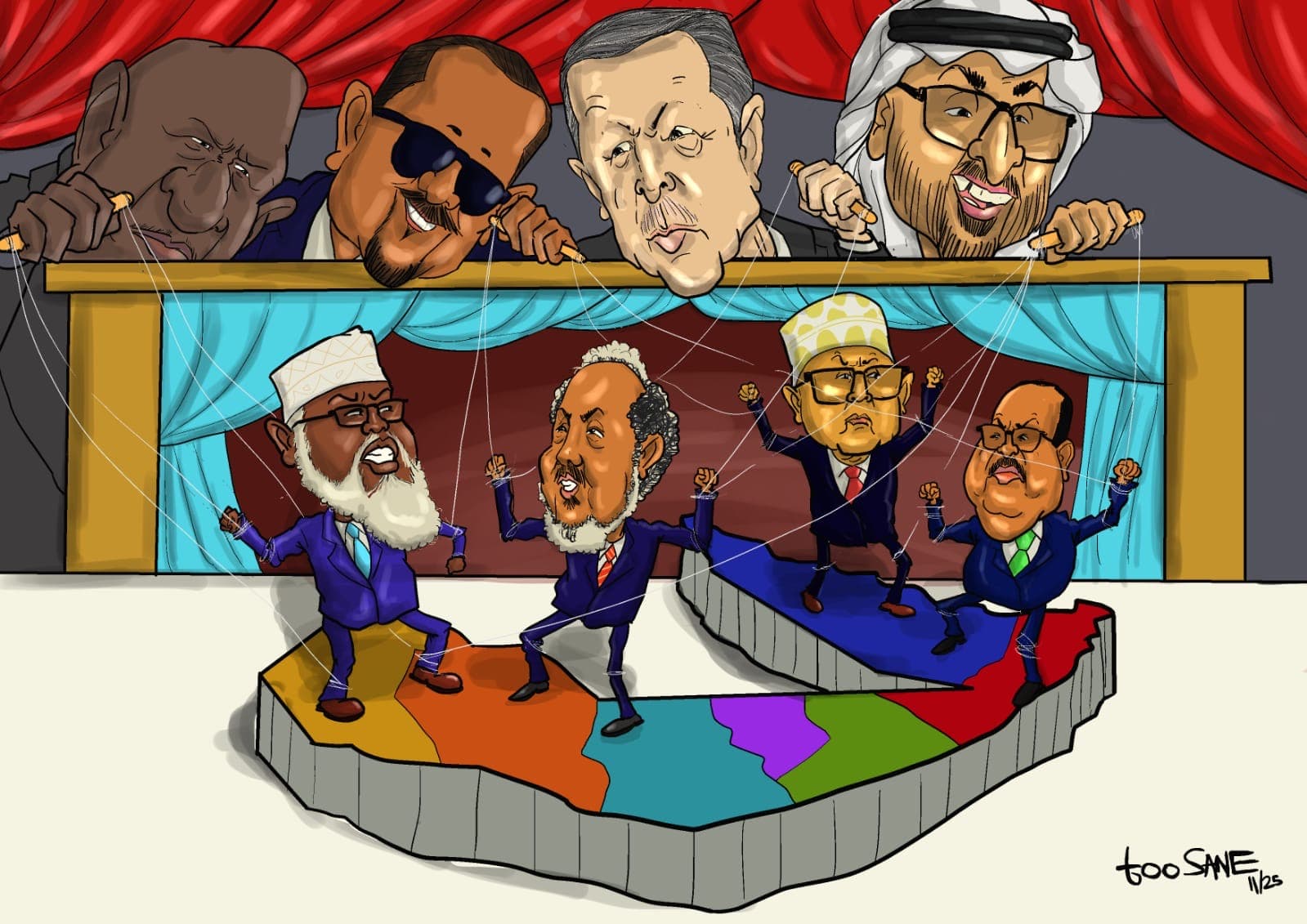 Aragti : Siyaasadda Soomaaliya…Xarko Shisheeye Oo Isku Miliqsan