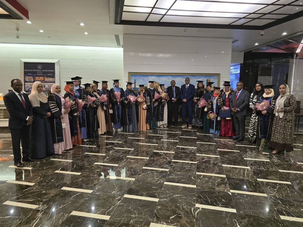 Haweenka Jabuuti oo markii u horreeysay ka qalin Barashada Saraakiilnimda Badda