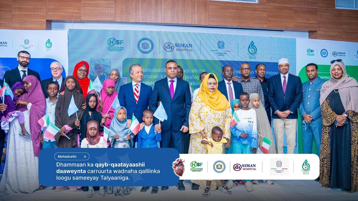 Dhakhaatiir Talyaani ah oo badbaadiyay carruur Soomaaliyeed oo la maamuusay
