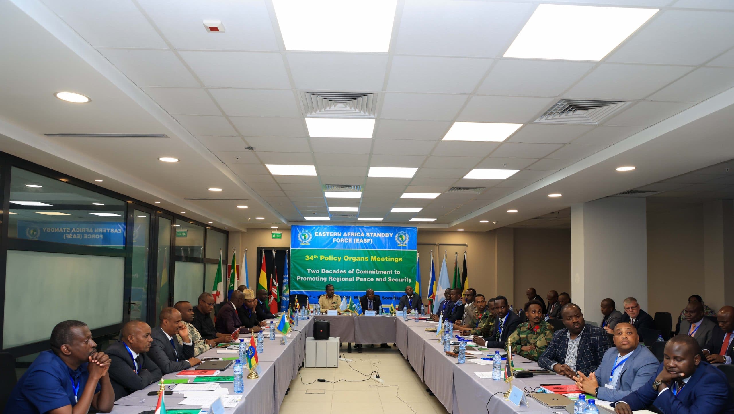 Muqdisho oo martigelinaysa Kulanka  Ciidamada Heeganka Bariga Afrika