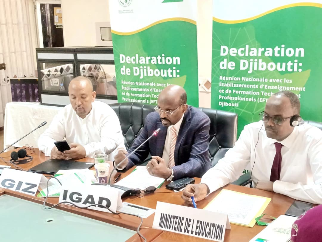 IGAD iyo Jabuuti oo xoojinaya tababarrada xirfadaha dhallinyarada