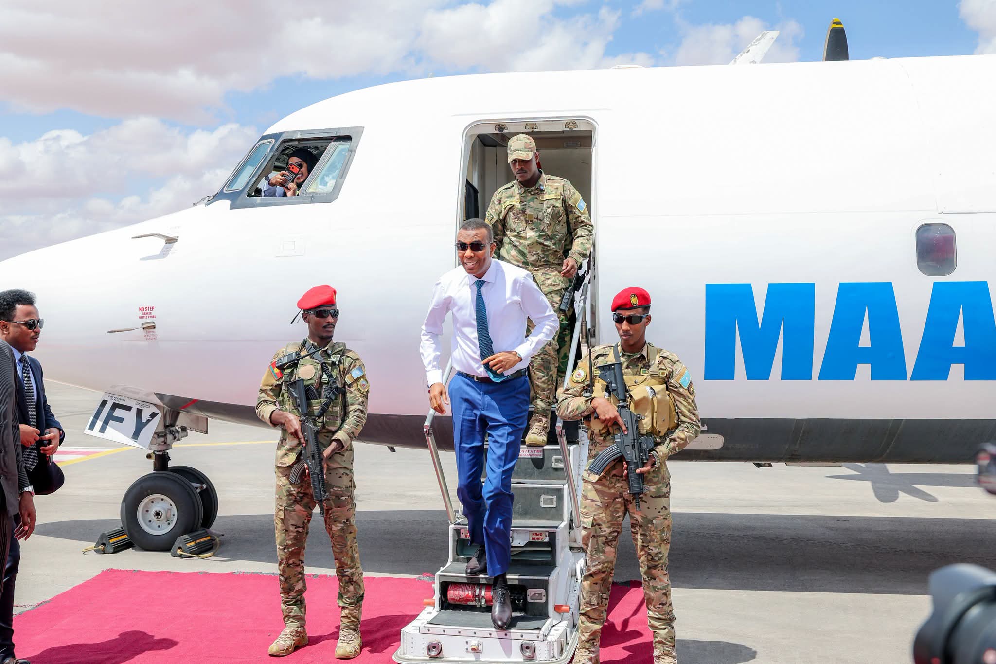 Xamsa oo gaaray Dhuusamareeb xilli ay socdaan dadaallada la xiriira doorashada  Galmudug