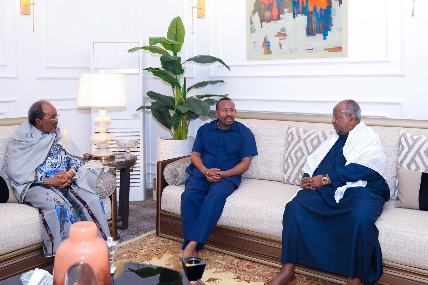Madaxda Jabuuti, Soomaaliya iyo Itoobiya oo wada-hadallo saddex-geesood ah ku yeeshay Jabuuti