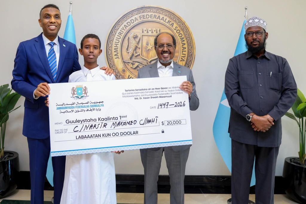 Guuleystayaasha tartanka Qur’aanka oo la guddoonsiiyay abaalmarin lacageed