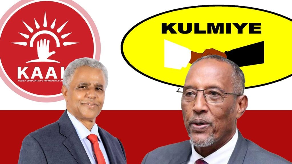 Xisbiyada Mucaaradka Somaliland ee KAAH iyo KULMIYE oo Kulmay