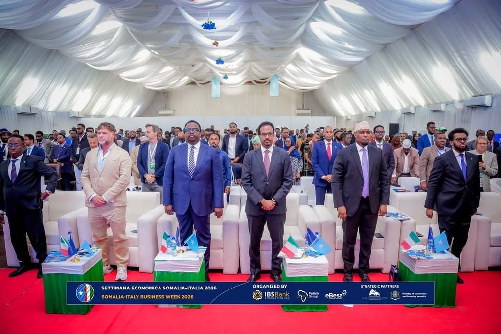 Muqdisho oo martigelisay shirweynaha ganacsiga Soomaaliya iyo Talyaaniga 
