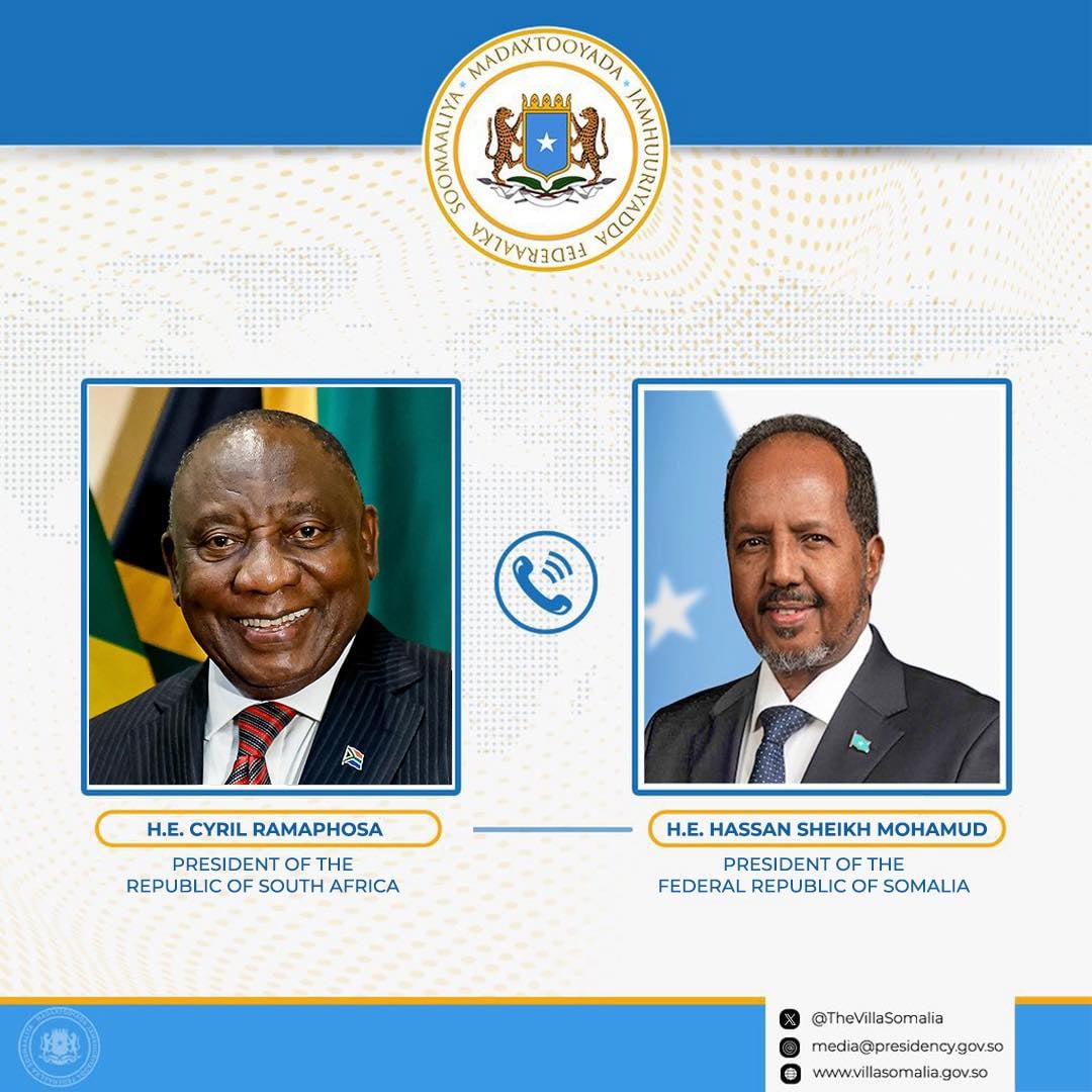 Soomaaliya oo ballanqaad diblomaasiyadeed ka heshay Koonfur Afrika