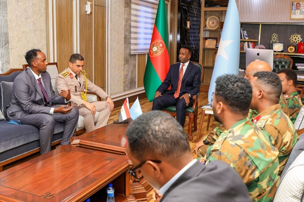 Soomaaliya iyo Masar oo ka wada hadlay ka qeybgalka ciidanka Masar ee AUSSOM