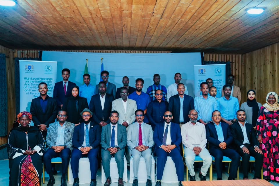 Muqdisho oo martigelisay shir lagu dardargelinayo hirgelinta heshiiska isu-socodka ee  IGAD
