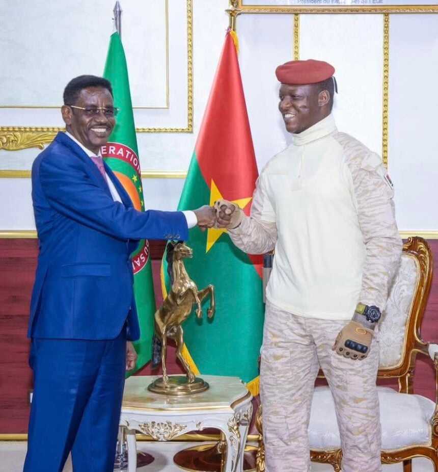 Maxay tahay ujeeddada booqashada Wasiirka Amniga Soomaaliya ee Burkina Faso?