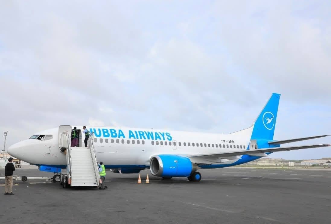 Jubba Airways oo Dib u Bilowday Duulimaadyadeeda Garoowe