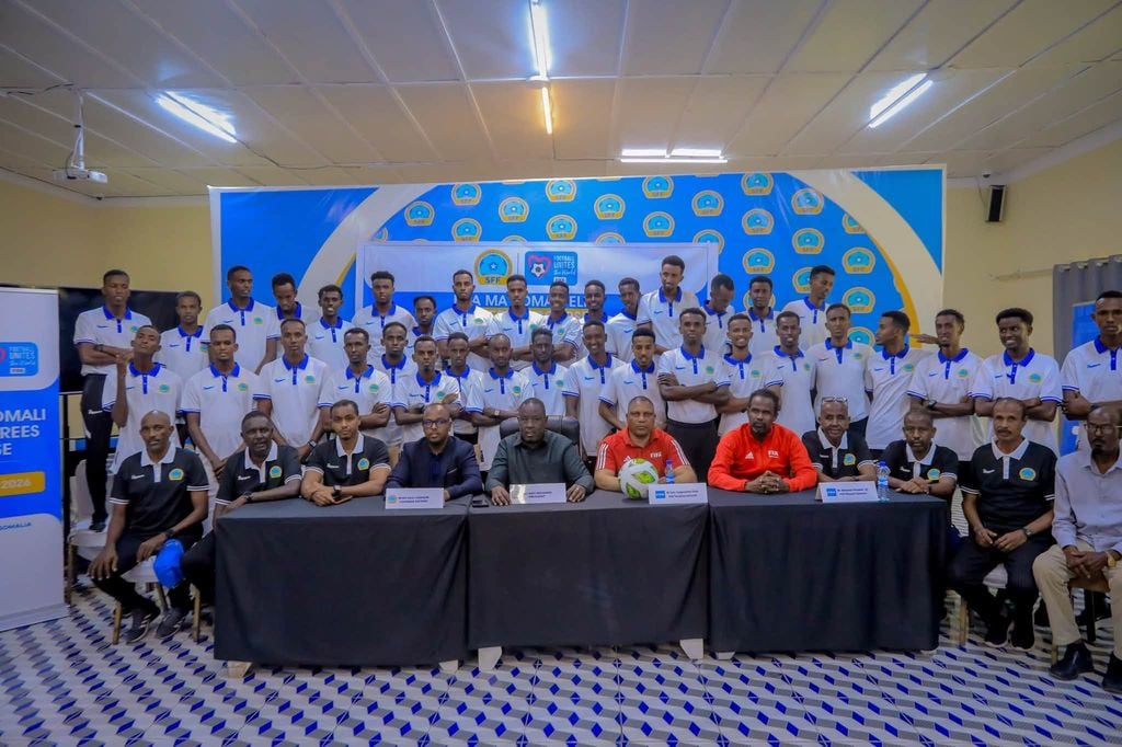 Soomaaliya oo daahfurtay tababarka FIFA MA Elite ee garsoorayaasha kubbadda cagta