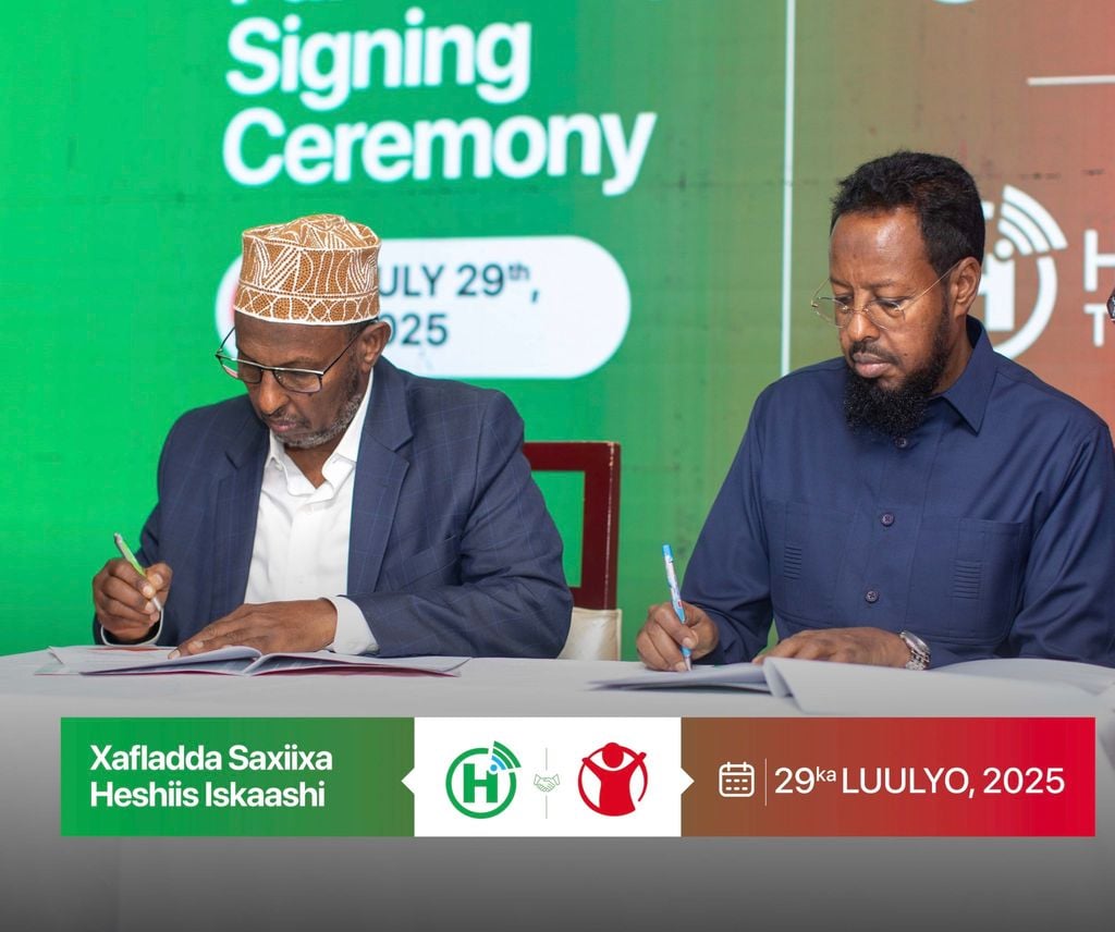 Hormuud iyo Save the Children oo heshiis iskaashi kala saxiixday