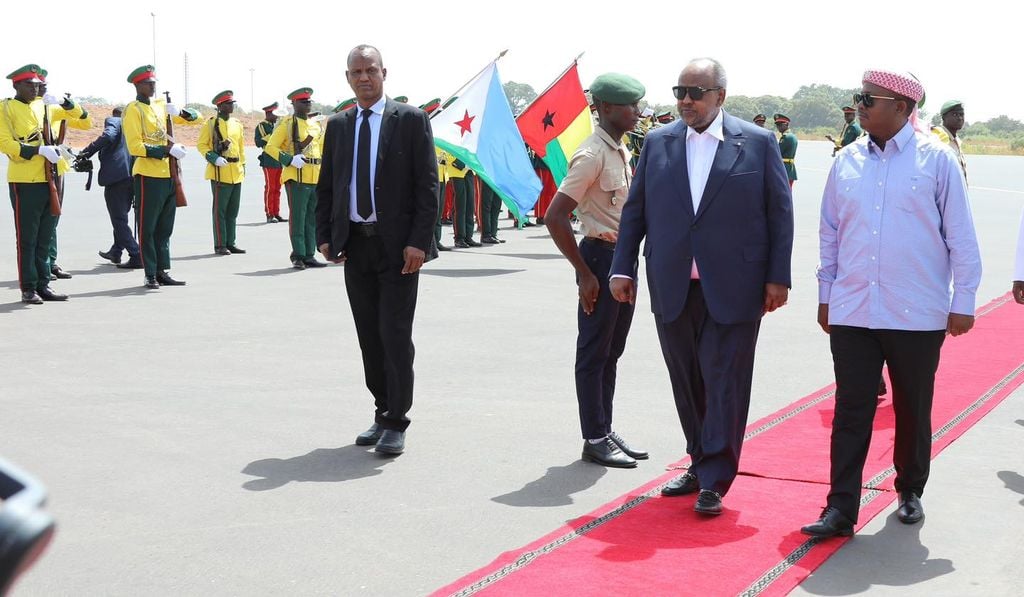 Geelle oo booqaasho qaadaneysa 48 saac ku tagay Guinea-Bissau