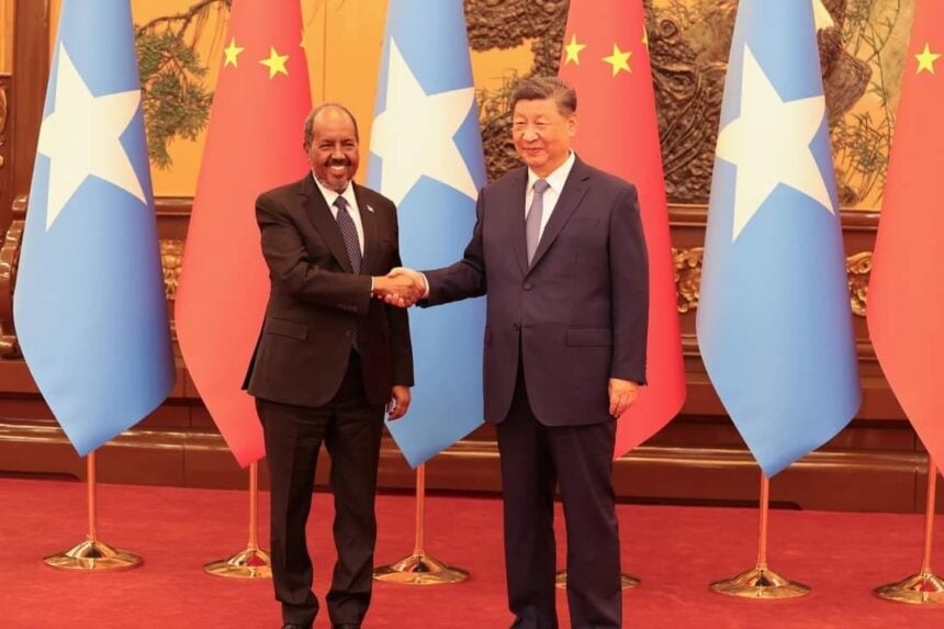 Shiinaha oo martiqaad u fidiyay Madaxweynaha Soomaaliya iyada oo ay jirto xiisadda Somaliland 