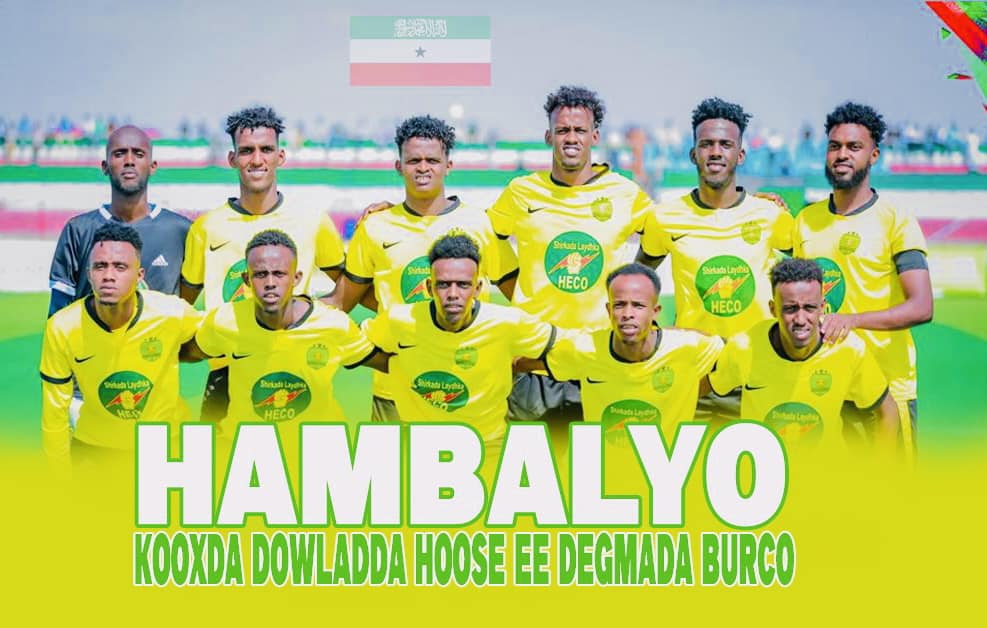 Burco oo ka badisay Hargeysa kuna guuleysatay koobka Horyaalada Somaliland