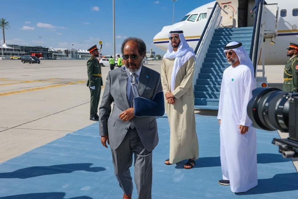 Xasan Sheekh oo ka qeyb gelaya shirka isbeddelka cimilada ee COP28