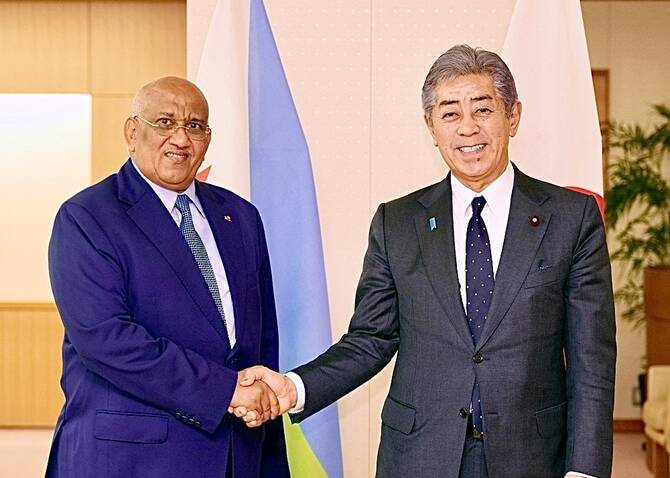 Jabuuti iyo Japan oo Xoojinaya Iskaashiga Amniga Badda