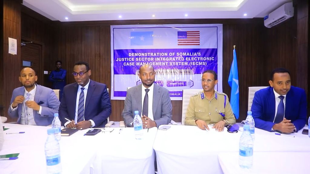 Dijitaleynta Nidaamka Cadaaladda Soomaaliya Saldhigyada Booliska ilaa Maxkamadaha iyo Xabsiyada.