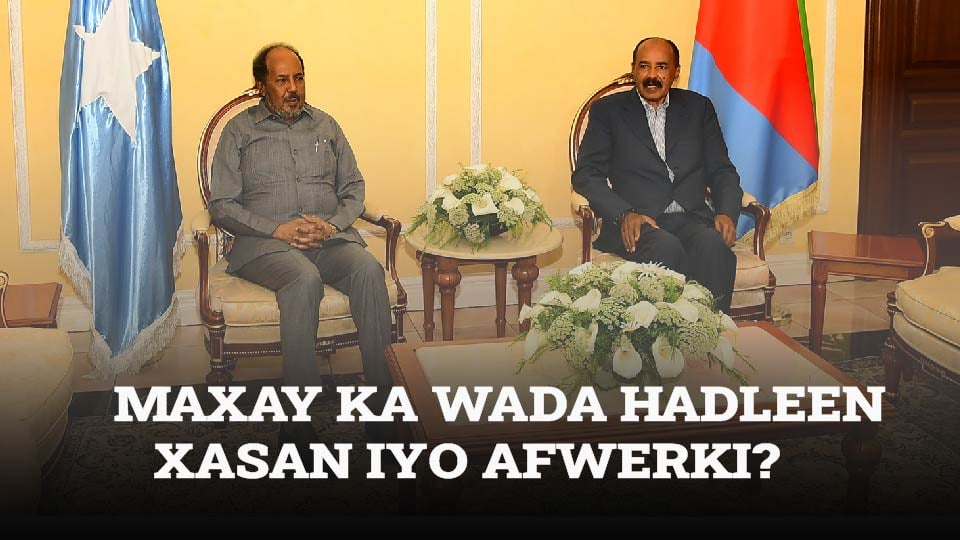 Hassan iyo Afwerki oo ka wada hadlay iskaashiga gobolka