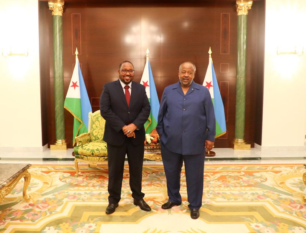 Hoggaamiyaha Khaatumo oo la kulmay Madaxweyne Geelle