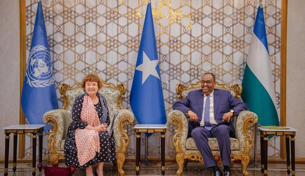 Catriona Laing: Mustaqbalka Soomaaliya wuxuu ku jiraa halis