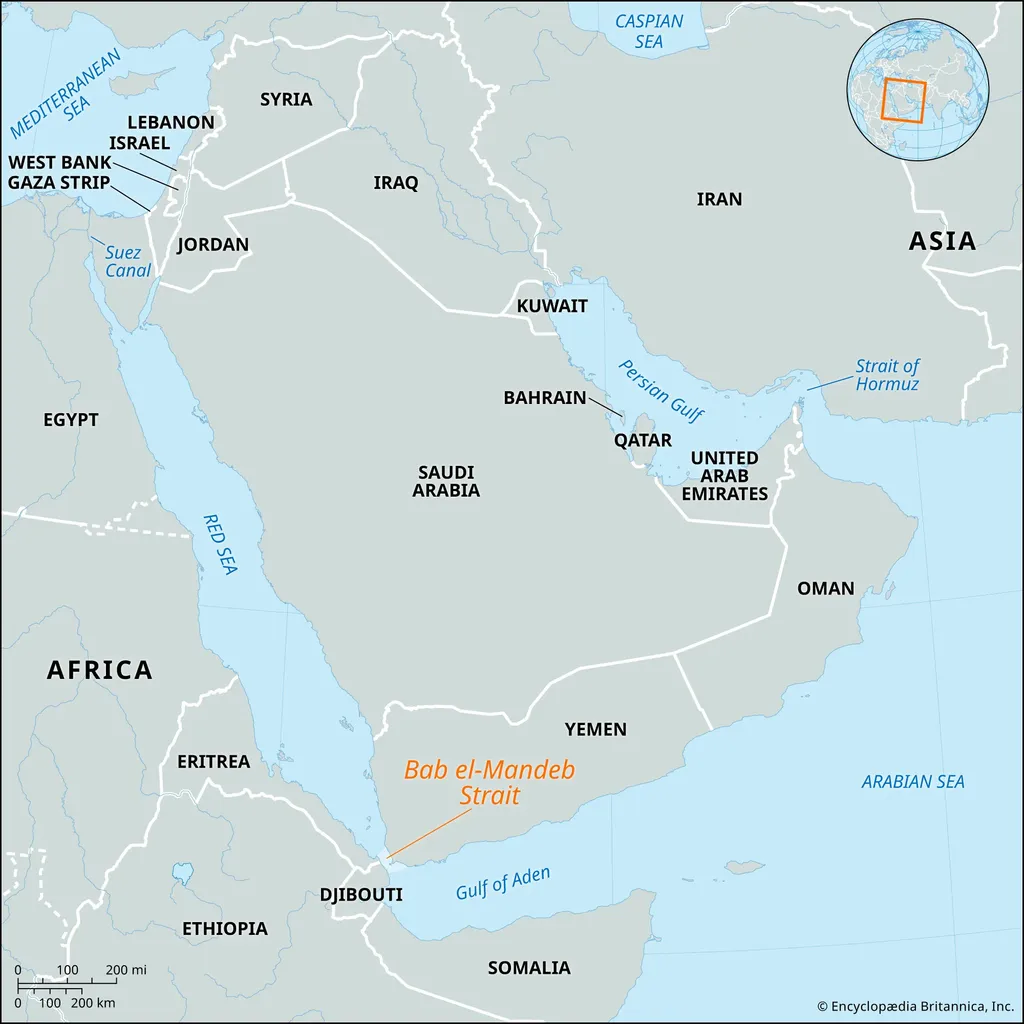 Baabul Mandab: Juqraafi ahaan sidee ayay Soomaaliya u saameyn kartaa marinka?