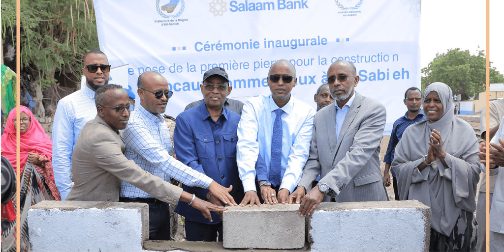 Salaam Bank oo Bilowday Dhismaha 20 Goob Ganacsi oo Cusub oo ku yaal Cali Sabiix