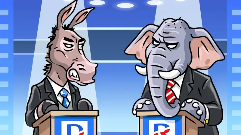 Sidee ku timid in Dameerka iyo Maroodigu astaan u noqdaan xisbiyada Mareykanka?