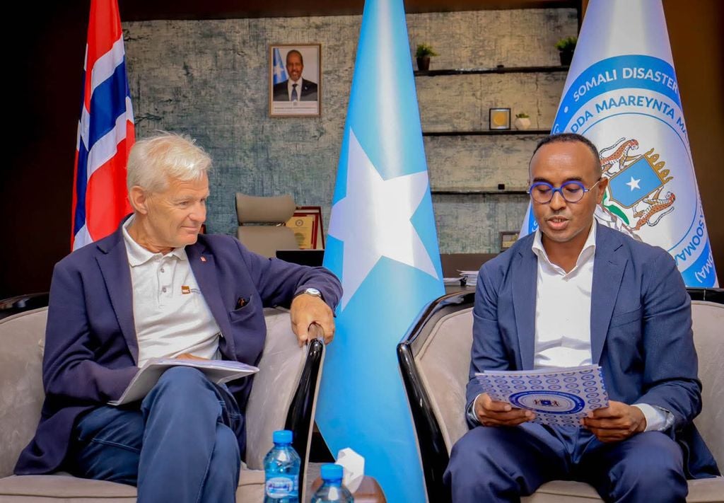 Soomaaliya iyo Norway oo ka wada hadlay abaaraha iyo u-diyaargarowga musiibooyinka