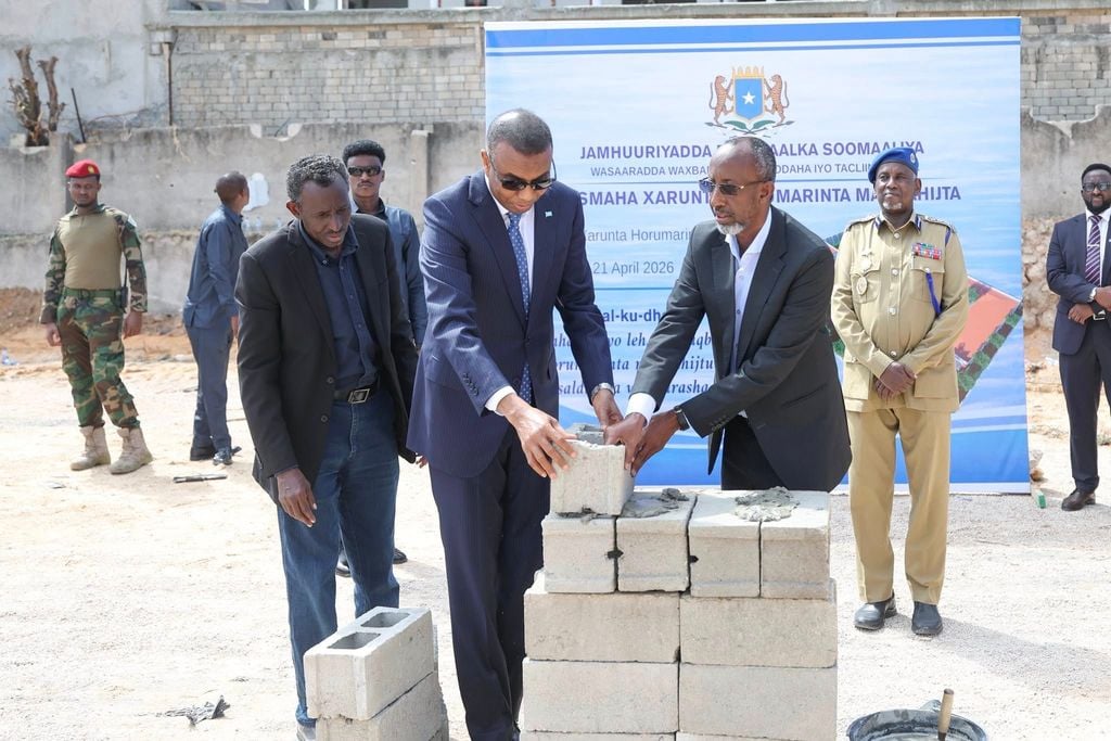 Ra’iisul Wasaaraha Soomaaliya oo dhagax-dhigay Xarunta Horumarinta Manaahijta Qaranka