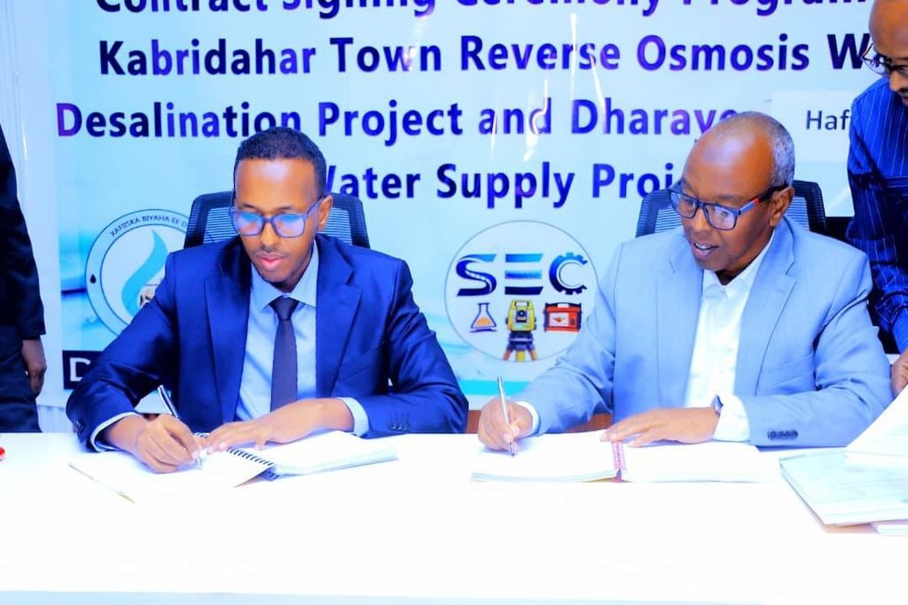 Dowlad Deegaanka oo in ka badan $12 milyan ku maalgelinaysa mashaariic biyo