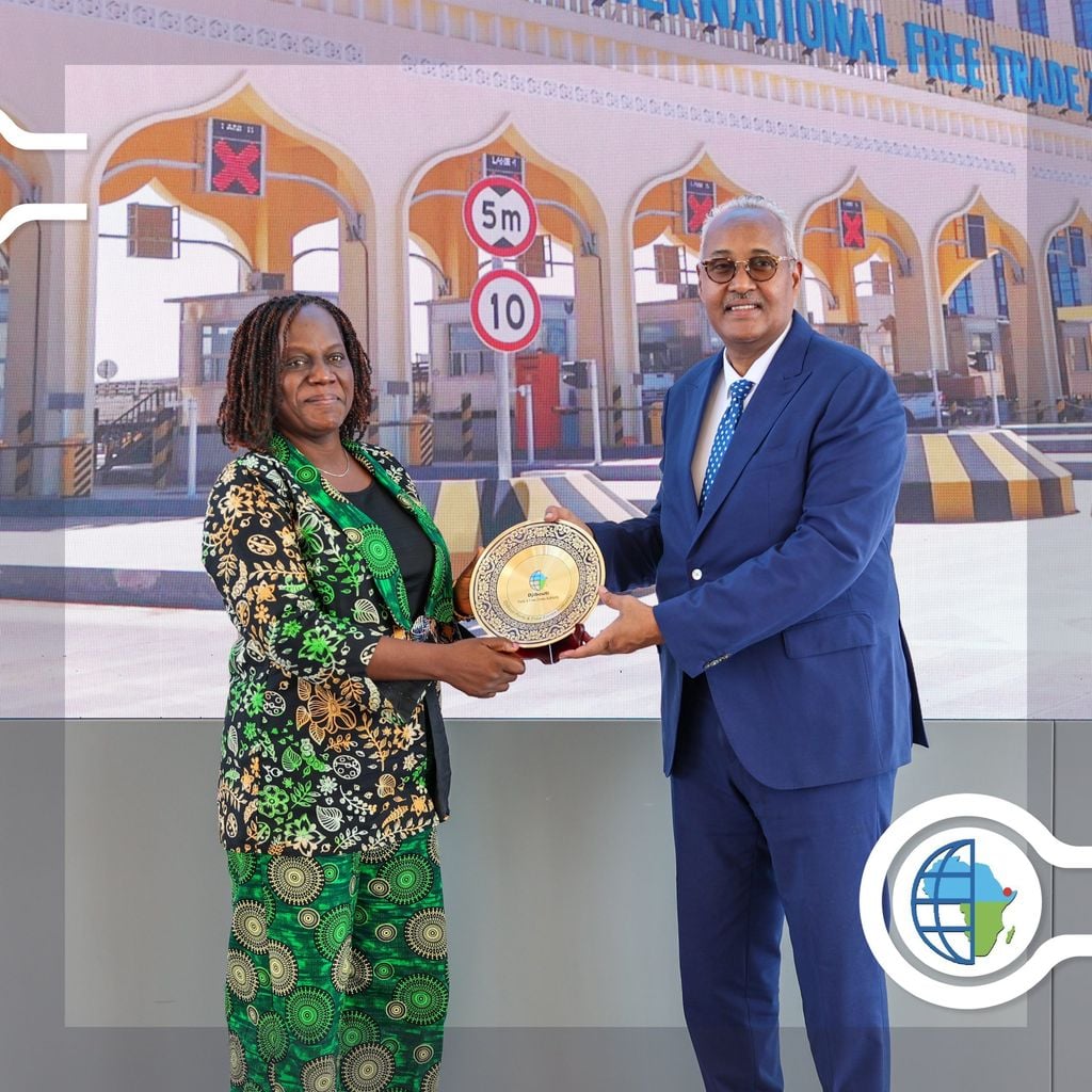 Wafdi ka socda Aagga Ganacsiga Xorta ah ee Afrika oo booqday Jabuuti