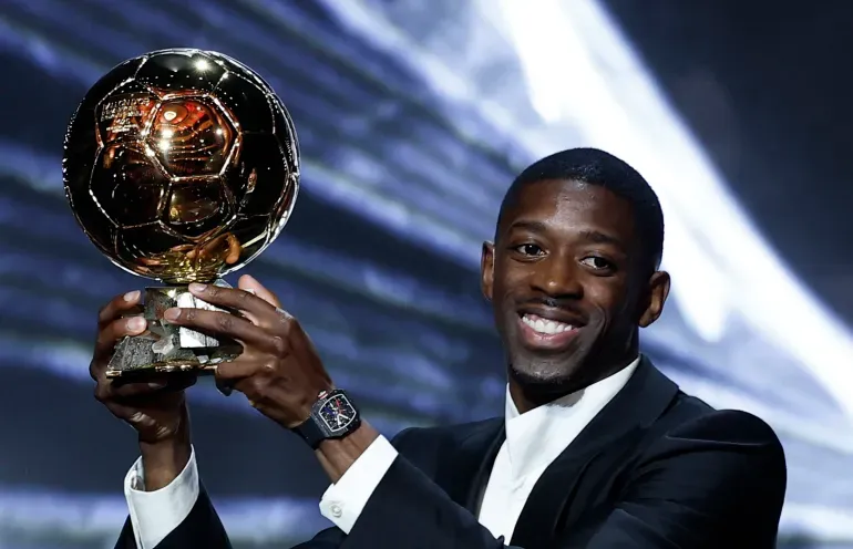 Dembélé oo ku guuleystay Ballon d’Or 2025  