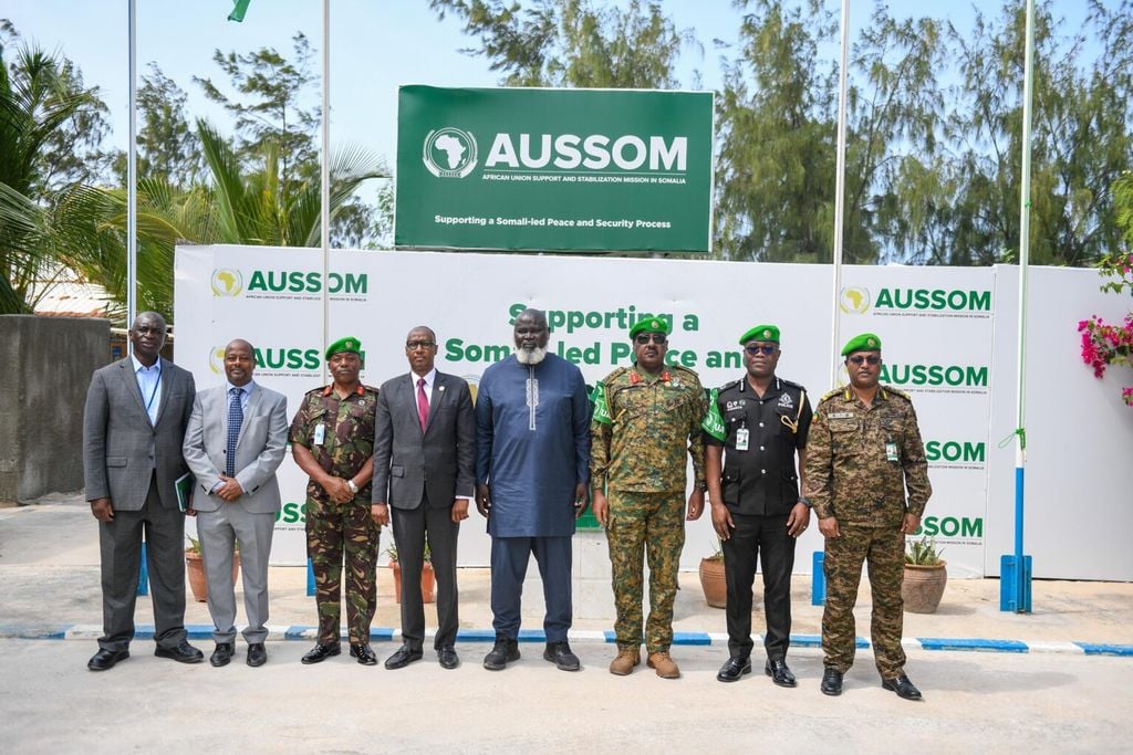 Madaxa Cusub ee AUSSOM oo xilka la wareegay