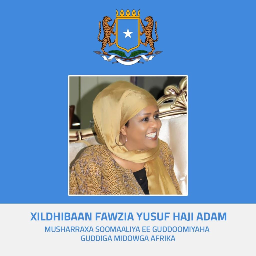 Fawsiya Yuusuf oo u tartameysa Guddoomiyaha Guddiga Midowga Afrika