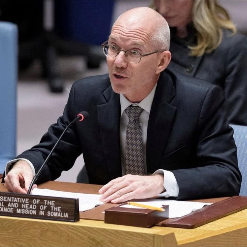 James Swan oo soo gabagabeeyay joogitaankiisa Soomaaliya 