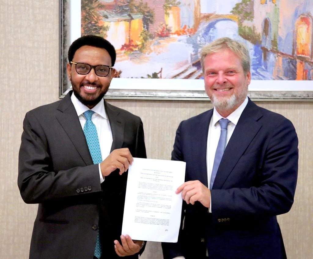 Denmark oo Soomaaliya ka cafisay $17 Milyan oo deyn ah