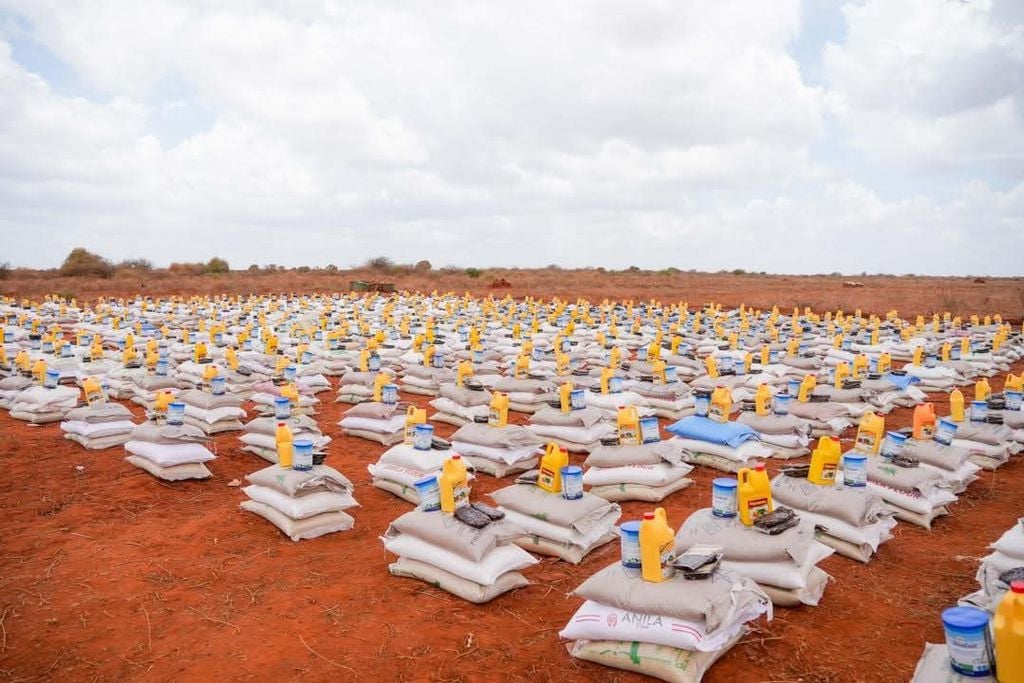 Dowladda oo gargaar gaarsiisay dadka abaaruhu saameeyeen ee Diinsoor 