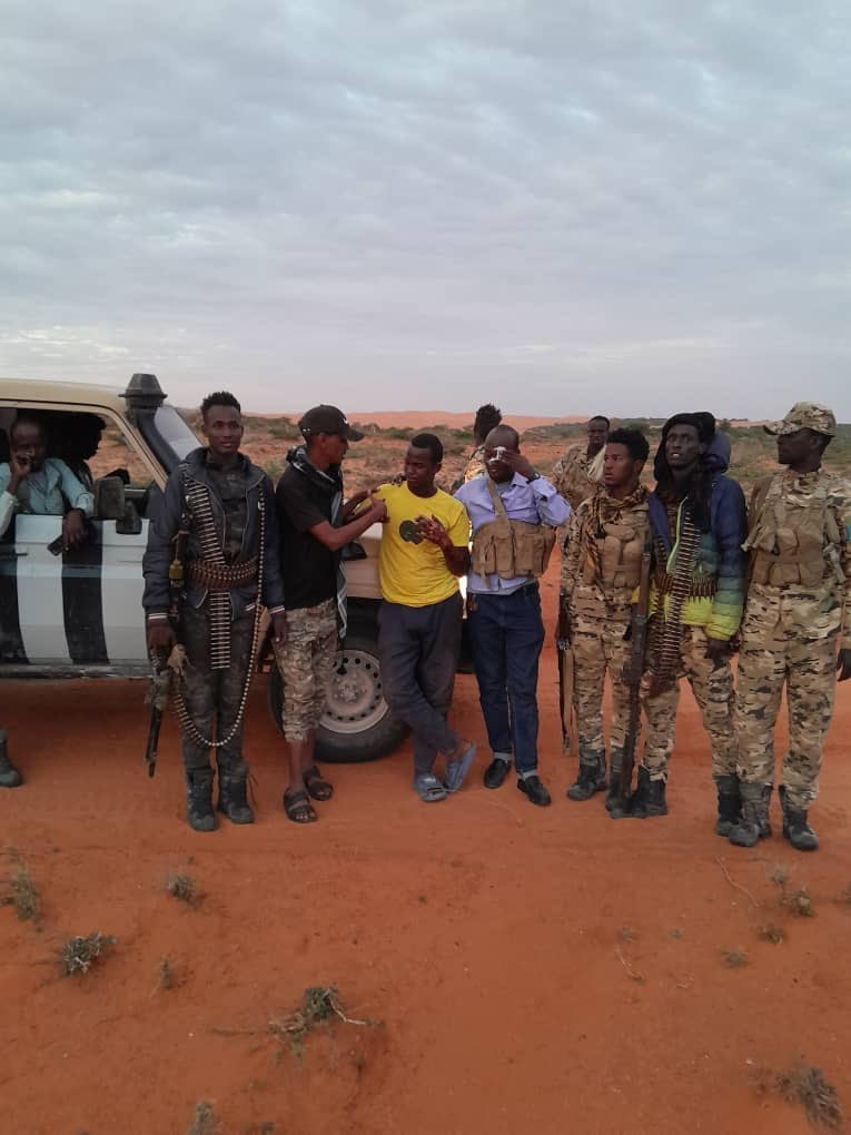 Laamaha amniga oo soo qabtay nin ku eedeysan inuu gubay xaaskiisa