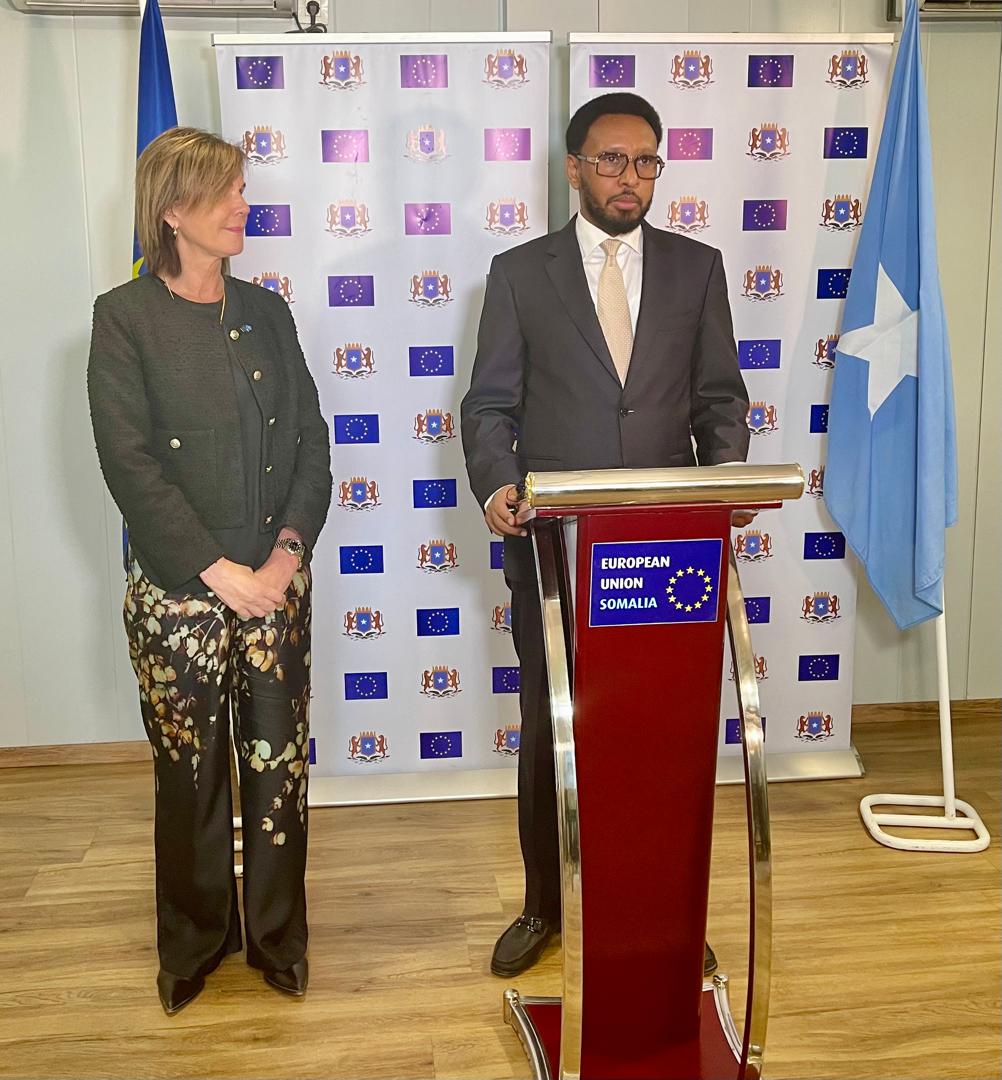 Midowga Yurub oo € 9 milyan ku taageeray miisaaniyadda Soomaaliya