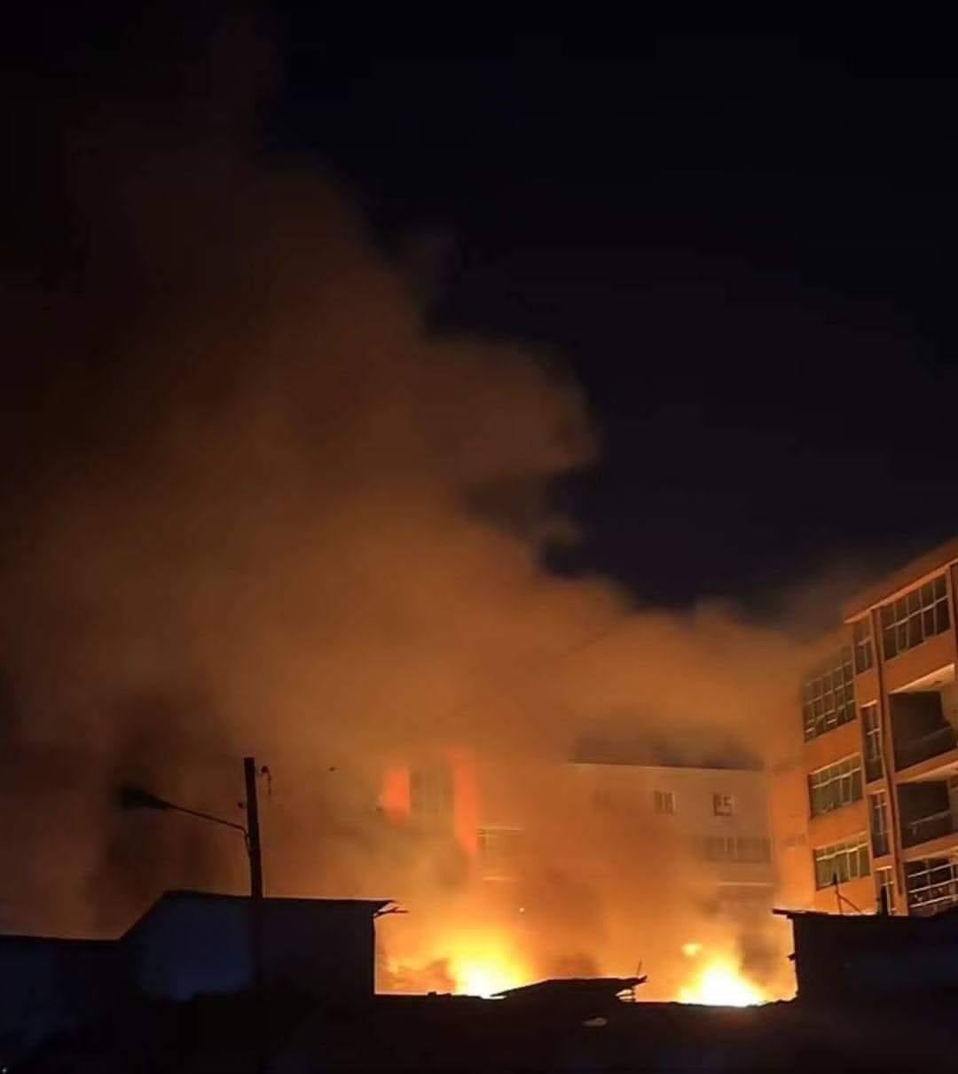Dab xoogan oo ka kacay suuqa Addis Ababa