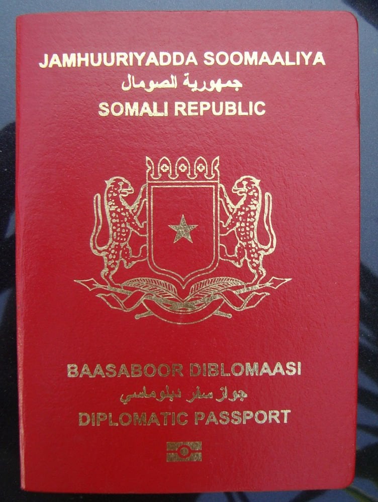 Jarmalka oo aqoonsaday baasaboorka diblomaasiga ah ee Soomaaliya