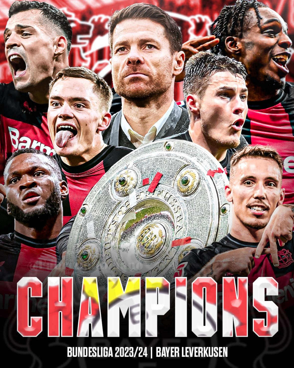 Leverkusen oo marki ugu horeysay ku guuleysatay Bundesliga