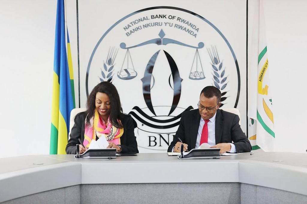 Bangiyada Dhexe ee Soomaaliya iyo Rwanda oo kala saxiixay heshiis iskaashi