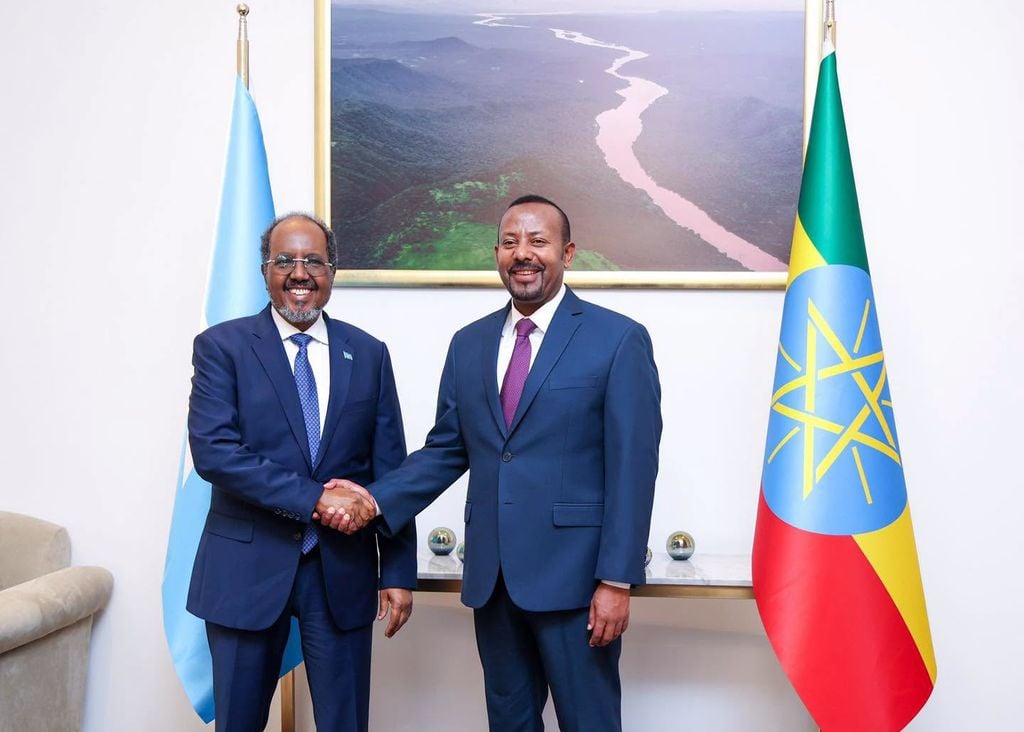 Maxay ka wada hadleen Xasan Sheekh iyo Abiy Axmed?