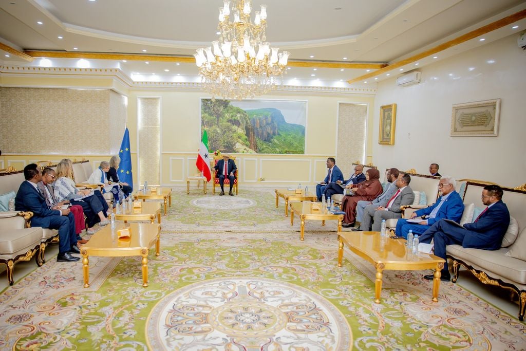 Madaxweynaha Somaliland oo Kulamo la Yeeshay Safiirrada UK iyo Midowga Yurub